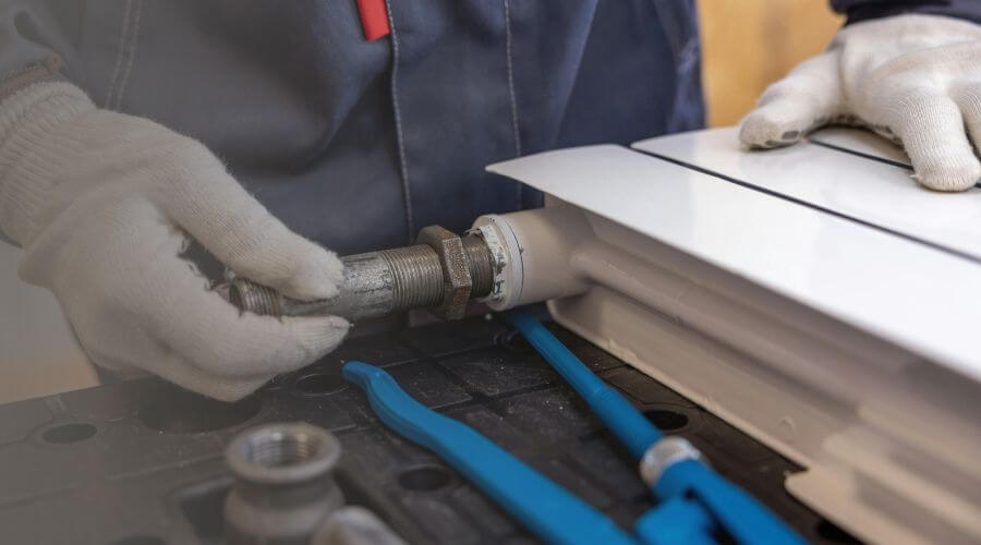 Professional water heater repair services in Riegelsville, PA